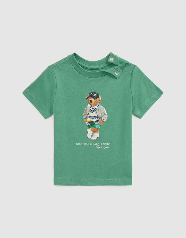 Polo Ralph Lauren - Polo Bear Cotton Jersey Tee - Babies