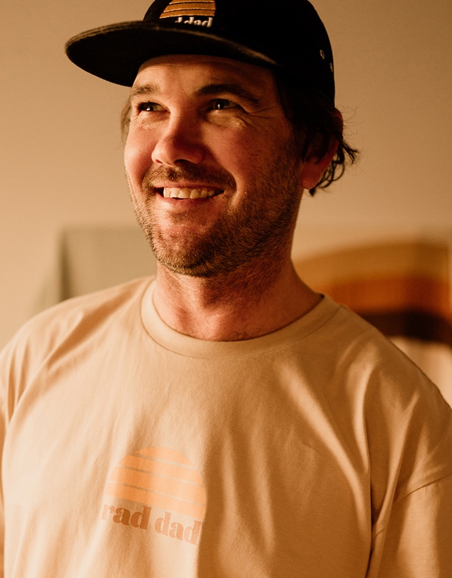Banabae - Rad Dad Organic Cotton Tee - Tan