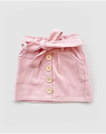 WITH LOVE FOR KIDS - Heidi Mini Cord Skirt - Babies - Kids