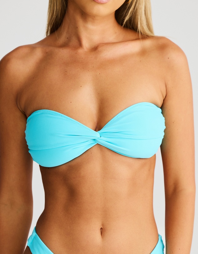 Vacay Swimwear - Positano Top Aqua