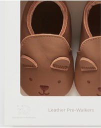 Purebaby - Leather Pull On Slipper-Babies
