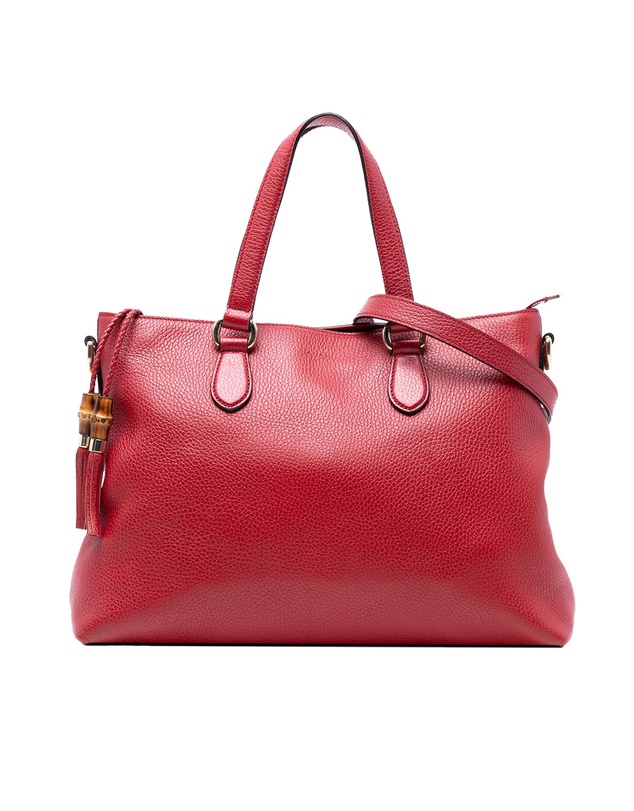 Pre-Loved by Azura Reborn - Pre-Loved Leather Bamboo Tassel Satchel