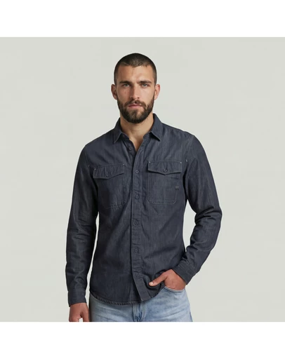 G-Star - Marine Slim Shirt l\s