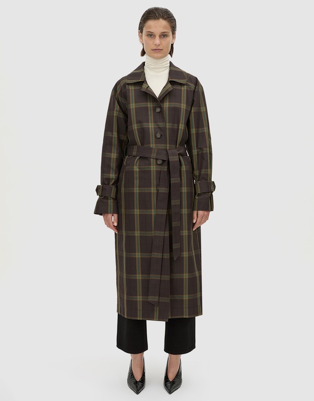 C&M CAMILLA AND MARC - Winton Check Trench Coat
