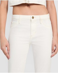 GUESS - Mid Rise Audrey Slim Cigarette Jeans
