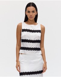 Third Form - Sevin Lace Panelled Top