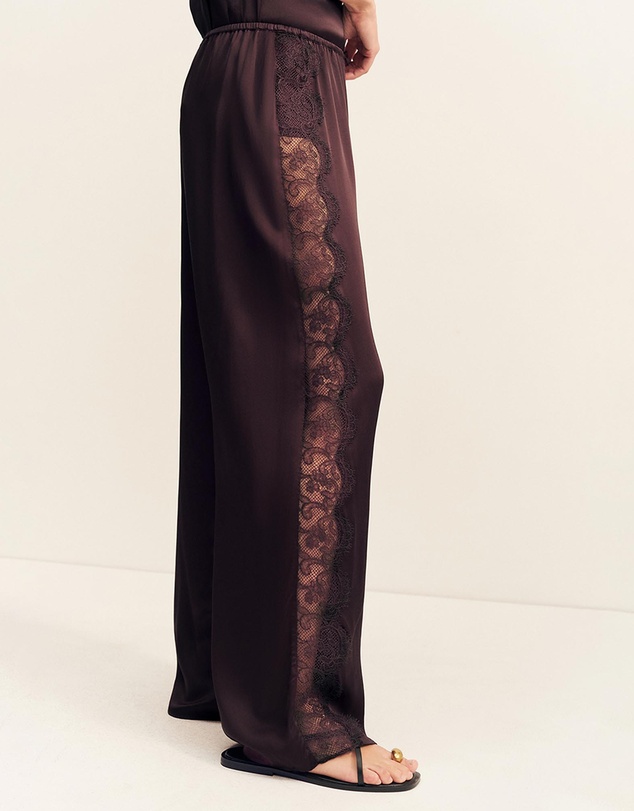 Shona Joy - Simona Lace Side Panel Pants