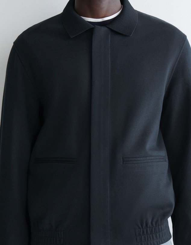 COS - Jersey Harrington Jacket