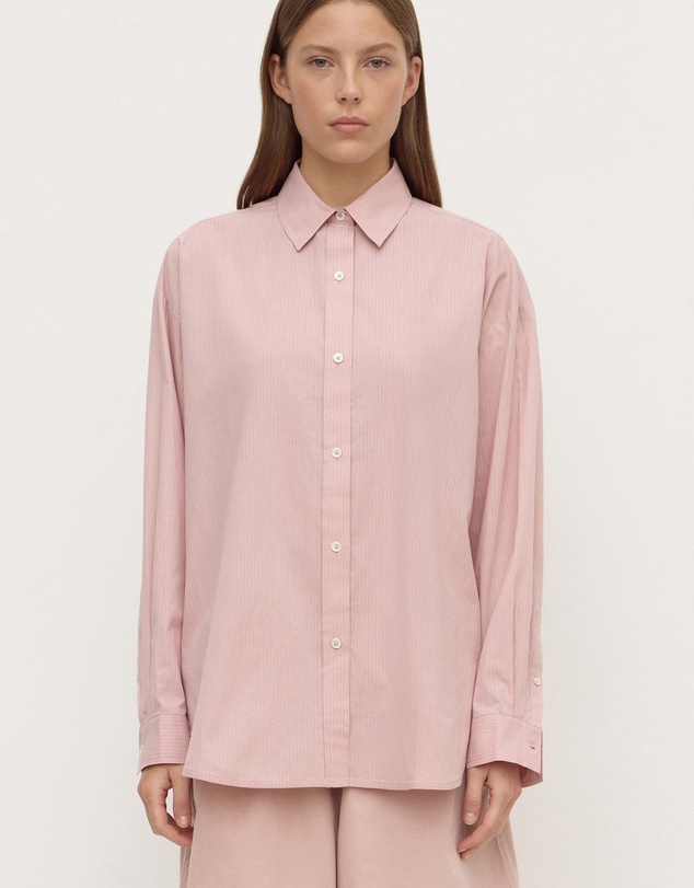 Revibe - Repaired Assembly Label Cotton Womens Shirts L/S