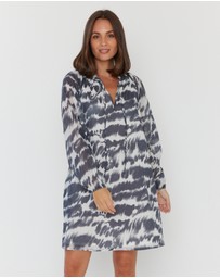 ALEXANDRA - Tobias Dress Navy Blur