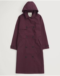 Seasalt - Seasalt Cornwall Purple Penweathers Trench Coat