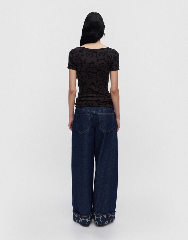 Marimekko - Liituma Unikko Wool rib t-shirt