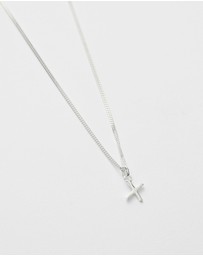 Kirstin Ash - X Outline Initial Necklace