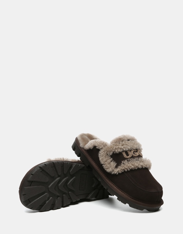 EVERAU - Australian Shepherd Ugg Rilee Cow Suede Upper House Shoes