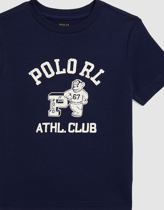 Polo Ralph Lauren - Logo Cotton Jersey Tee - ICONIC EXCLUSIVE - Babies-Kids