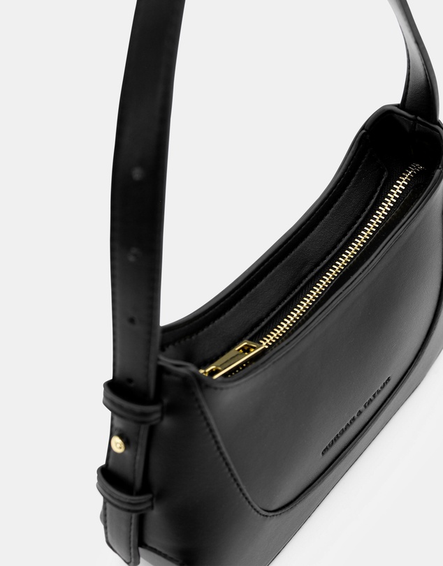 Morgan & Taylor - Aurora Shoulder Handbag in Black