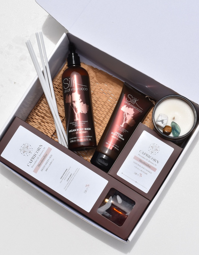 Silk Oil of Morocco - Zodiac Gift Hamper - Capricorn