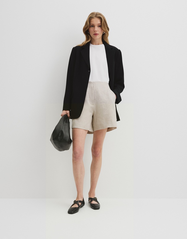 Country Road - Organically Grown Linen Suit Short