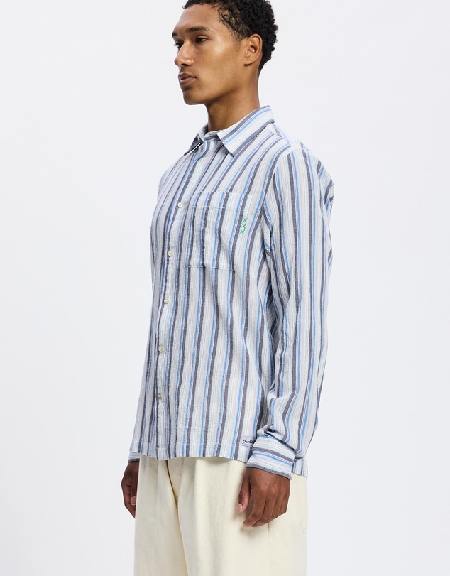 Scotch & Soda - Textured Stripe Shirt