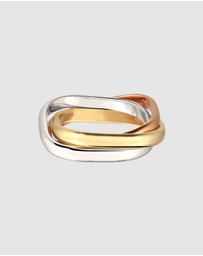 Elli Jewelry - Ring Trio 925 Sterling Silver