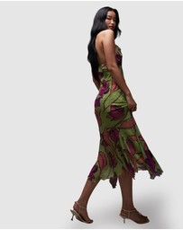 TOPSHOP - Godet Hem Occasion Midi Dress