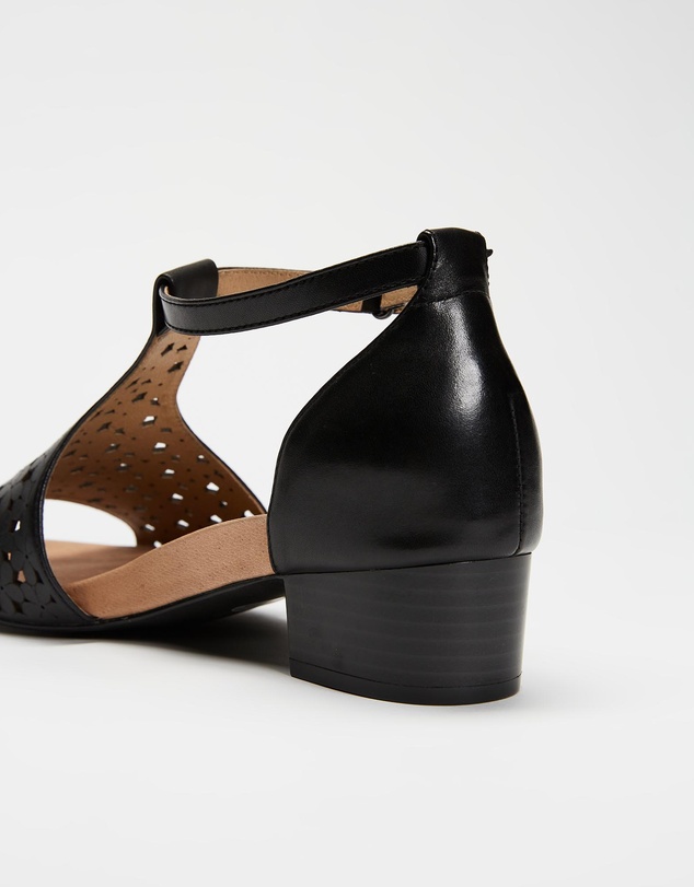 Mia Vita - Keen Heeled Sandal - Black