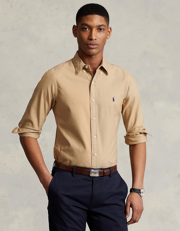 Polo Ralph Lauren - ICONIC EXCLUSIVE - Custom Fit Garment-Dyed Oxford Shirt