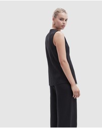 UNISON - Linen Longline Vest