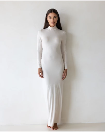 Mod Squad - Luxe Long Sleeve Slip Dress Base Layer
