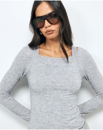 AERE - Elsa Double Layered T-Shirt