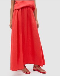 Seed Heritage - Linen Voluminous Skirt