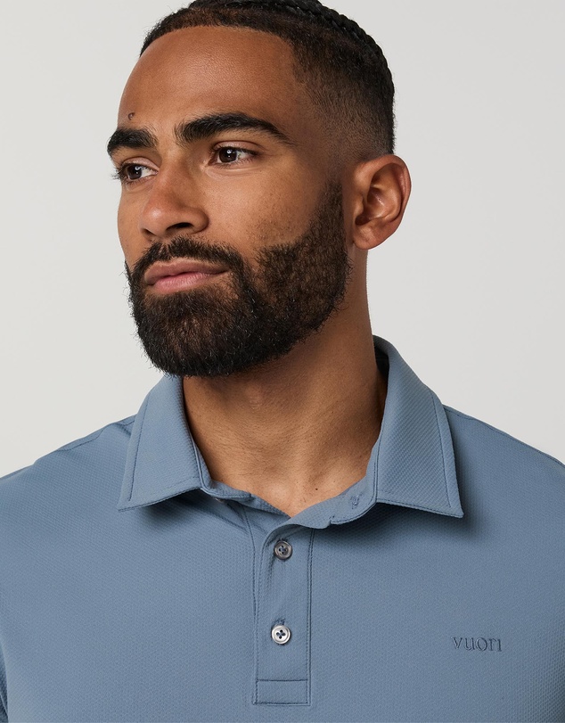 Vuori - SS Golf Polo New Fabric & Stripes
