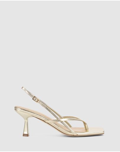 Gold Metallic Leather
