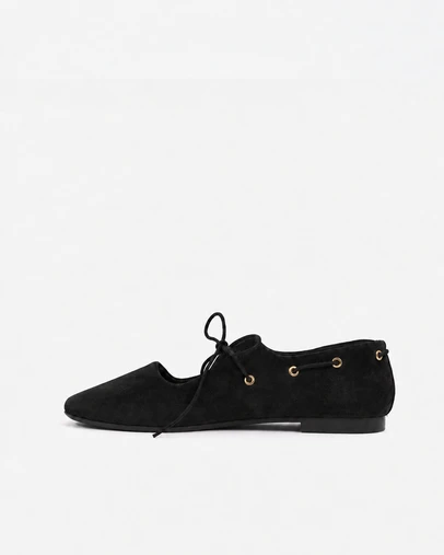 Sol Sana - Aura Ballet Flat Black