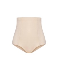 City Chic - Plus size Smooth & Chic Control Brief - latte
