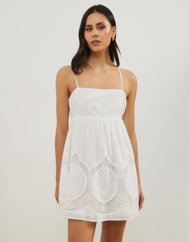 Atmos&Here - Cora Embroidered Mini Dress