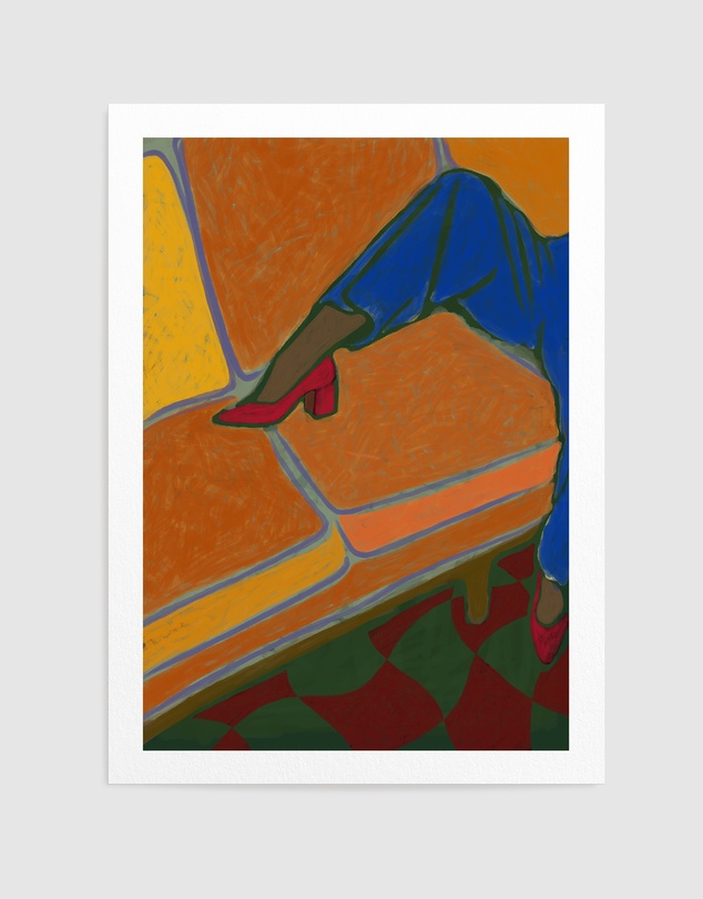Olive et Oriel - KH Studio - Lucy II by Karla Hyman Art Print