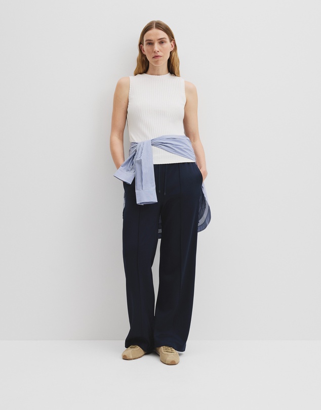 Country Road - High Neck Rib Tank