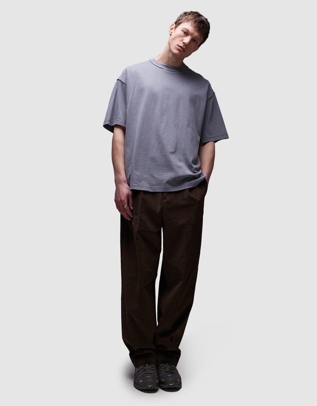 Topman - Extreme Oversized Washed Raw Seam Detail T-Shirt