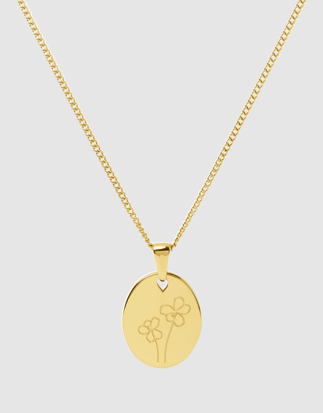 Pastiche - February Birth Flower Necklace
