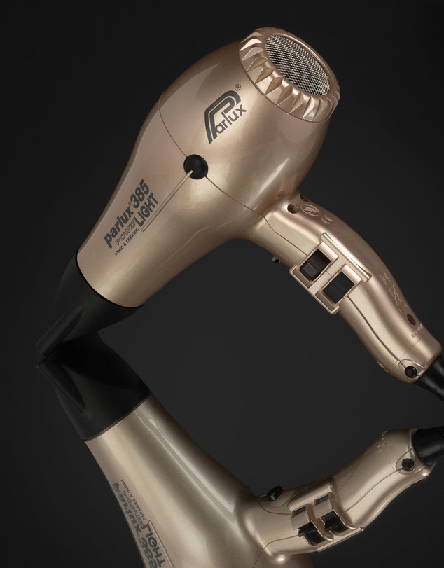 Parlux - Parlux 385 Powerlight Ceramic & Ionic Dryer 2150W Light Gold