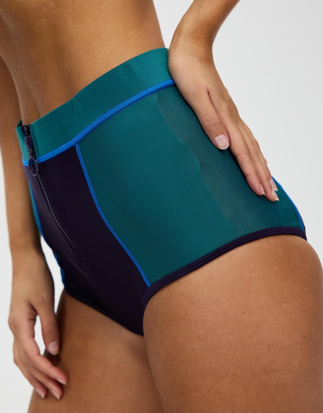 Duskii - High Waist Zip Bottoms