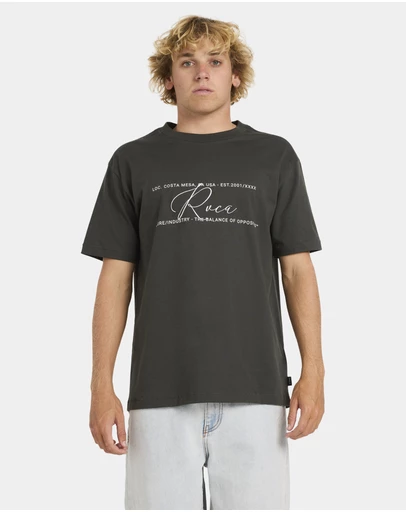 RVCA - Mens RVCA Over Brush T-Shirt