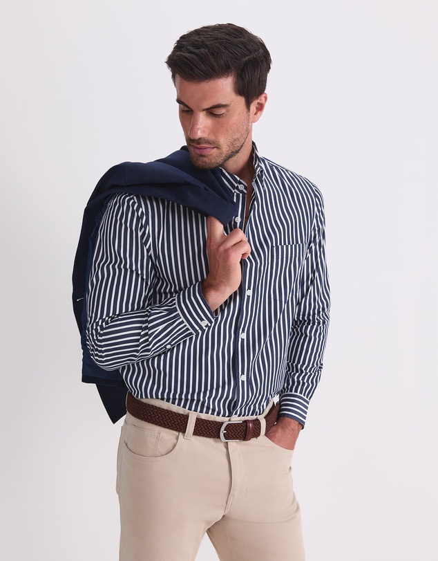 Sportscraft - Ryan Long Sleeve Stripe Shirt