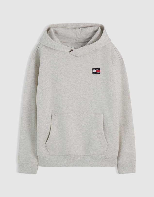 Tommy Hilfiger - Kids Unisex 8-16 Flag Logo Hoodie - Teens