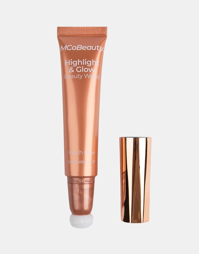 MCoBeauty - Highlight & Glow Beauty Wand - Peach Glow