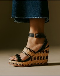 Sempre Di - Bianca Wedge Sandals