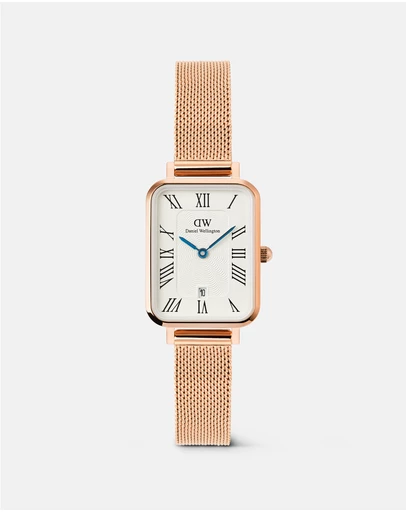 Daniel Wellington - Quadro Roman Numerals Date Melrose RG