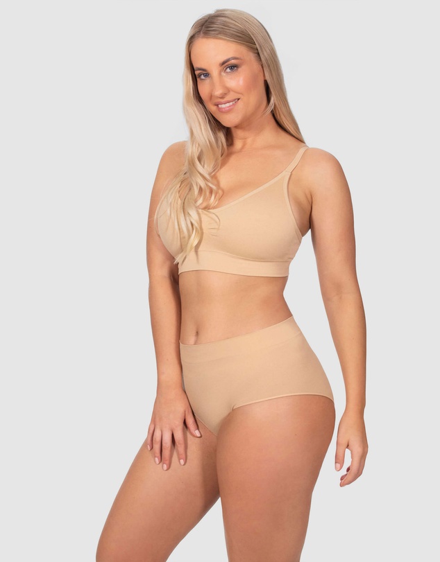 B Free Intimate Apparel - Sleek Midi Brief - 3 Pack