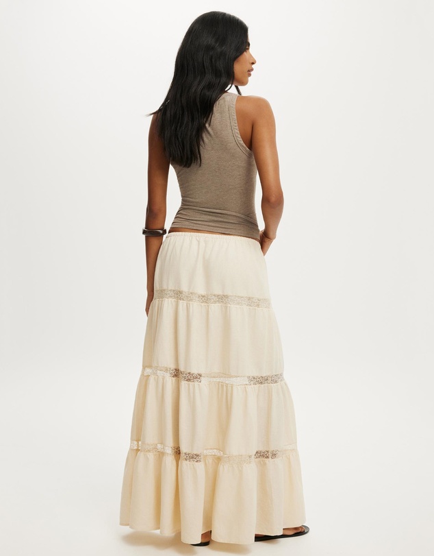 Cotton On - Haven Multi Tiered Maxi Skirt